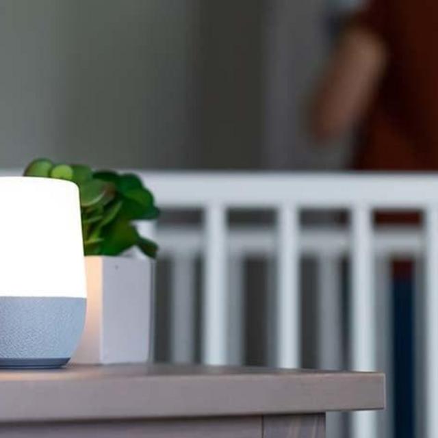 Duet White Noise Machine with Night Light and Wireless Speaker