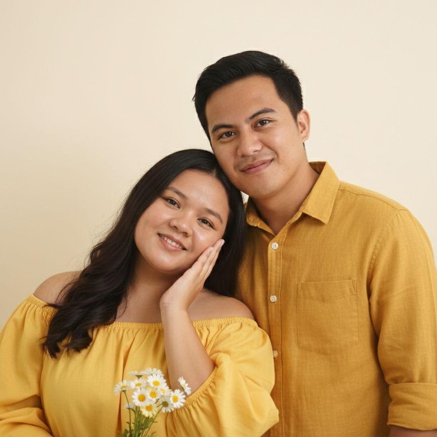 In a world full of colors, your love is my brightest yellow.