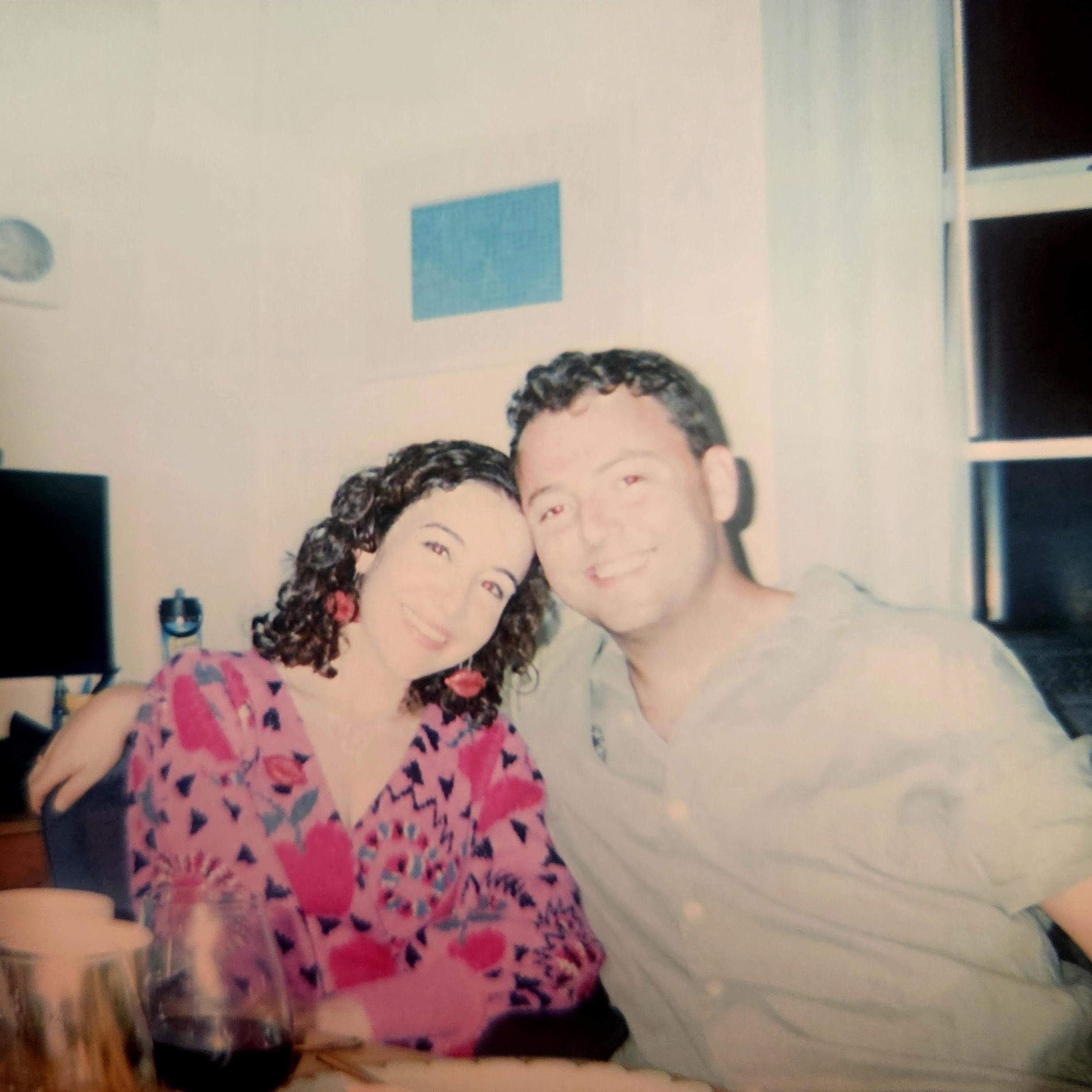 Engaged at our Christmukkah party!