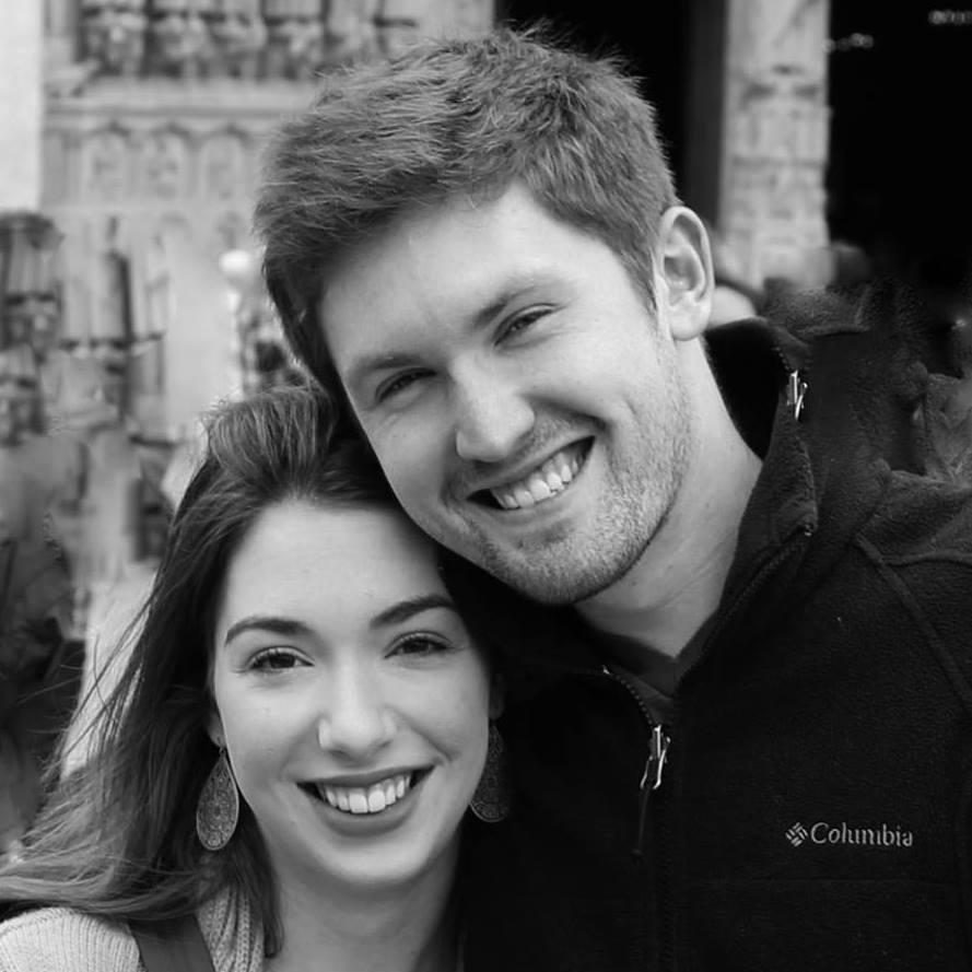 Derek and Kaitlyn's first Europe trip together. This photo was taken by Chloe in front of Notre Dame in Paris, France.
-Summer 2012