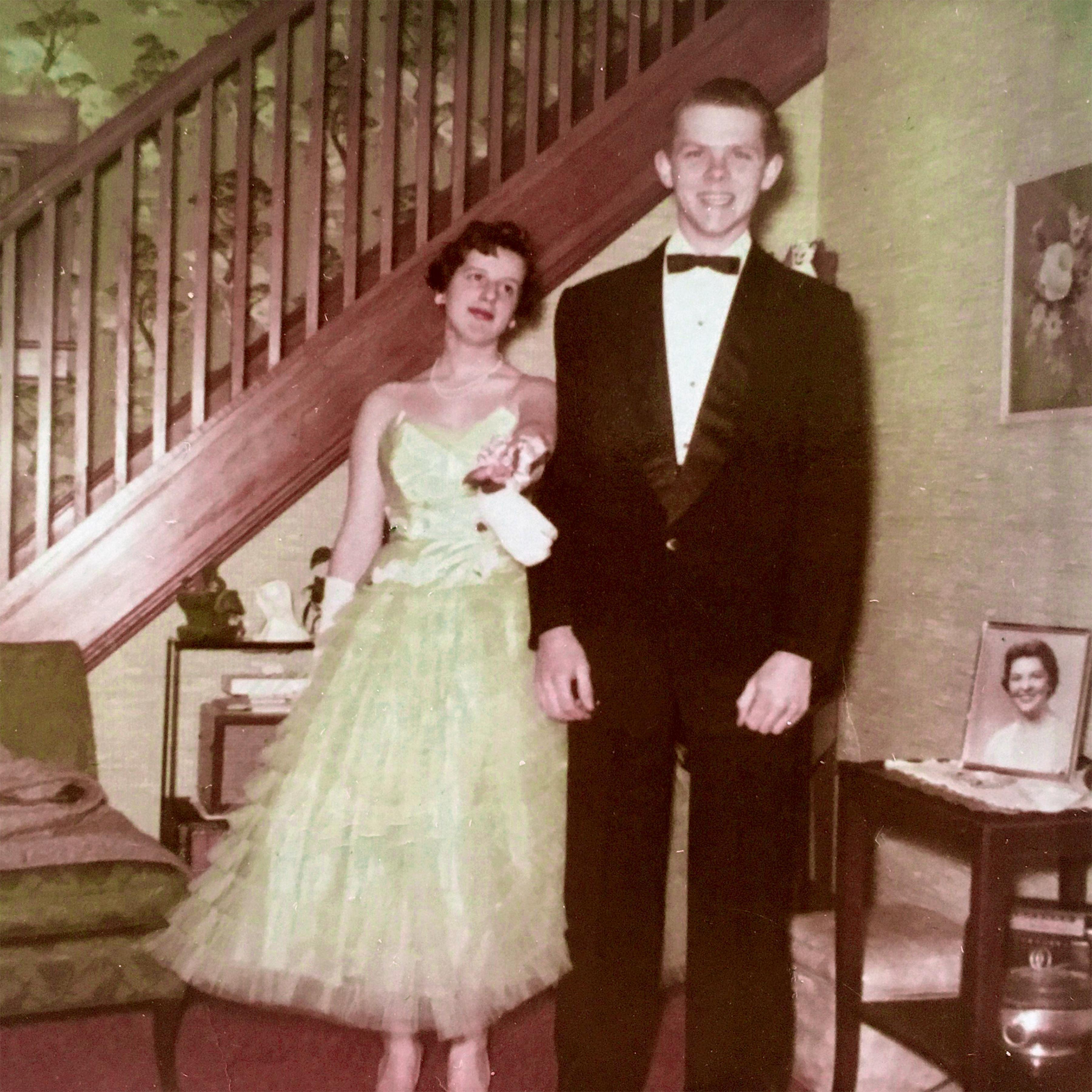 Jen's Nana and Papa at their Prom, March 1956