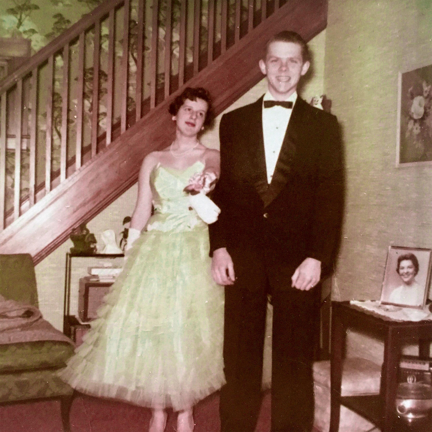 Jen's Nana and Papa at their Prom, March 1956