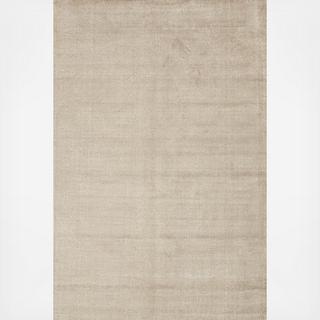 Wool/Art Silk Kelle Solid Rug Taupe