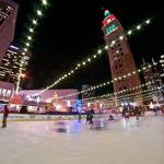 DOWNTOWN DENVER RINK AT SKYLINE PARK