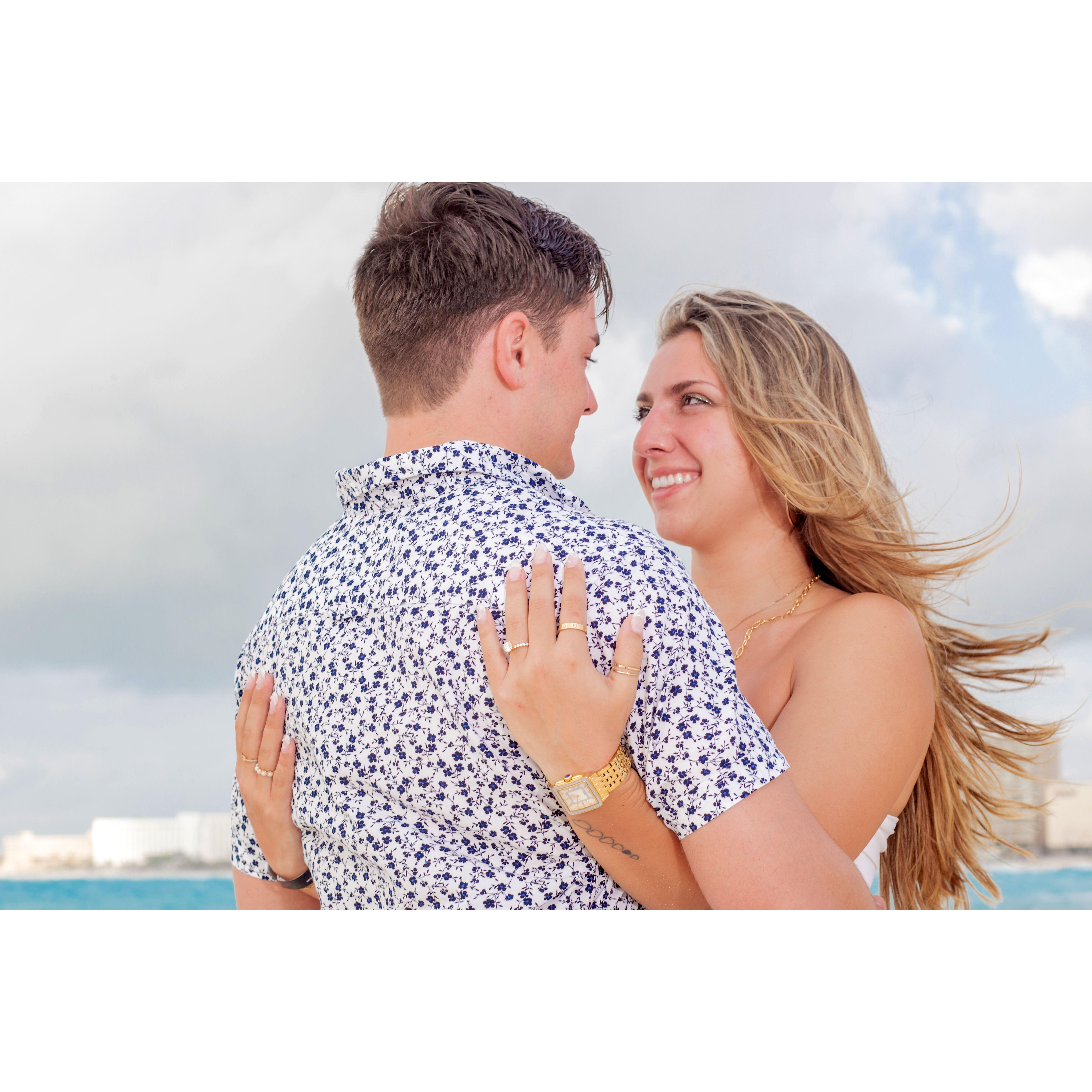 Engagement Photo Shoot in Cancun, Mexico
