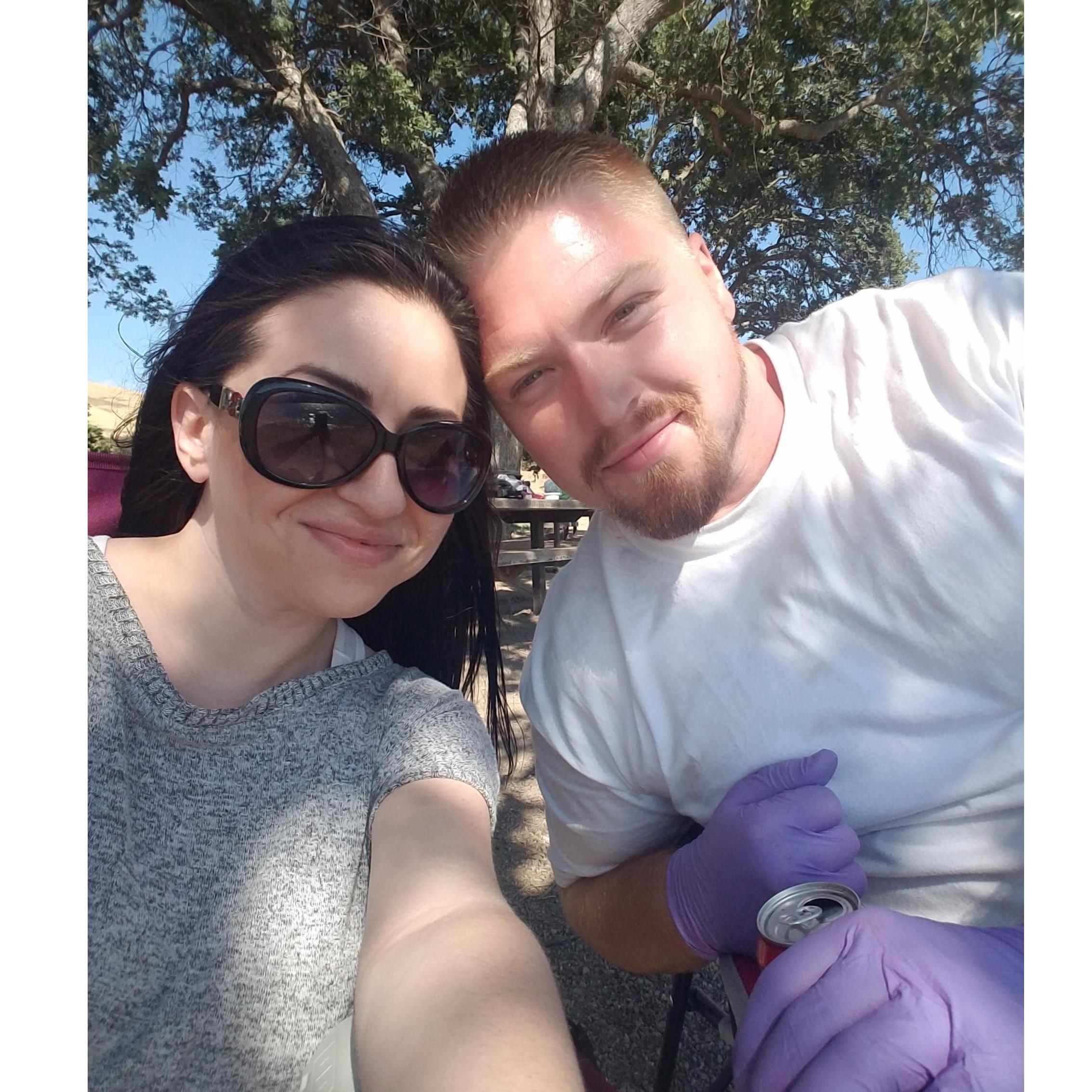 First fishing trip together