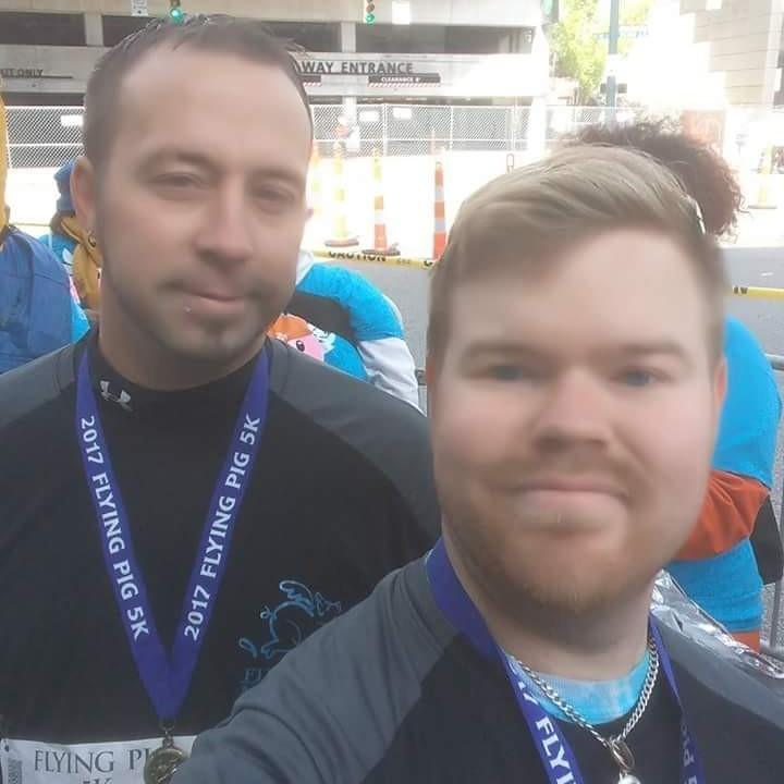 2017 Flying Pig marathon together with our work.