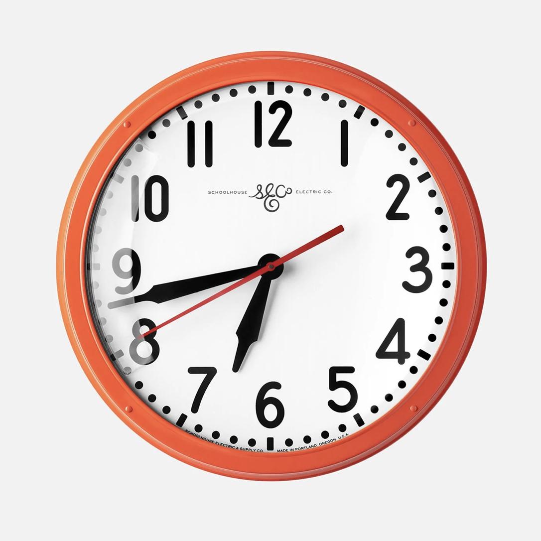 Schoolhouse Electric Clock