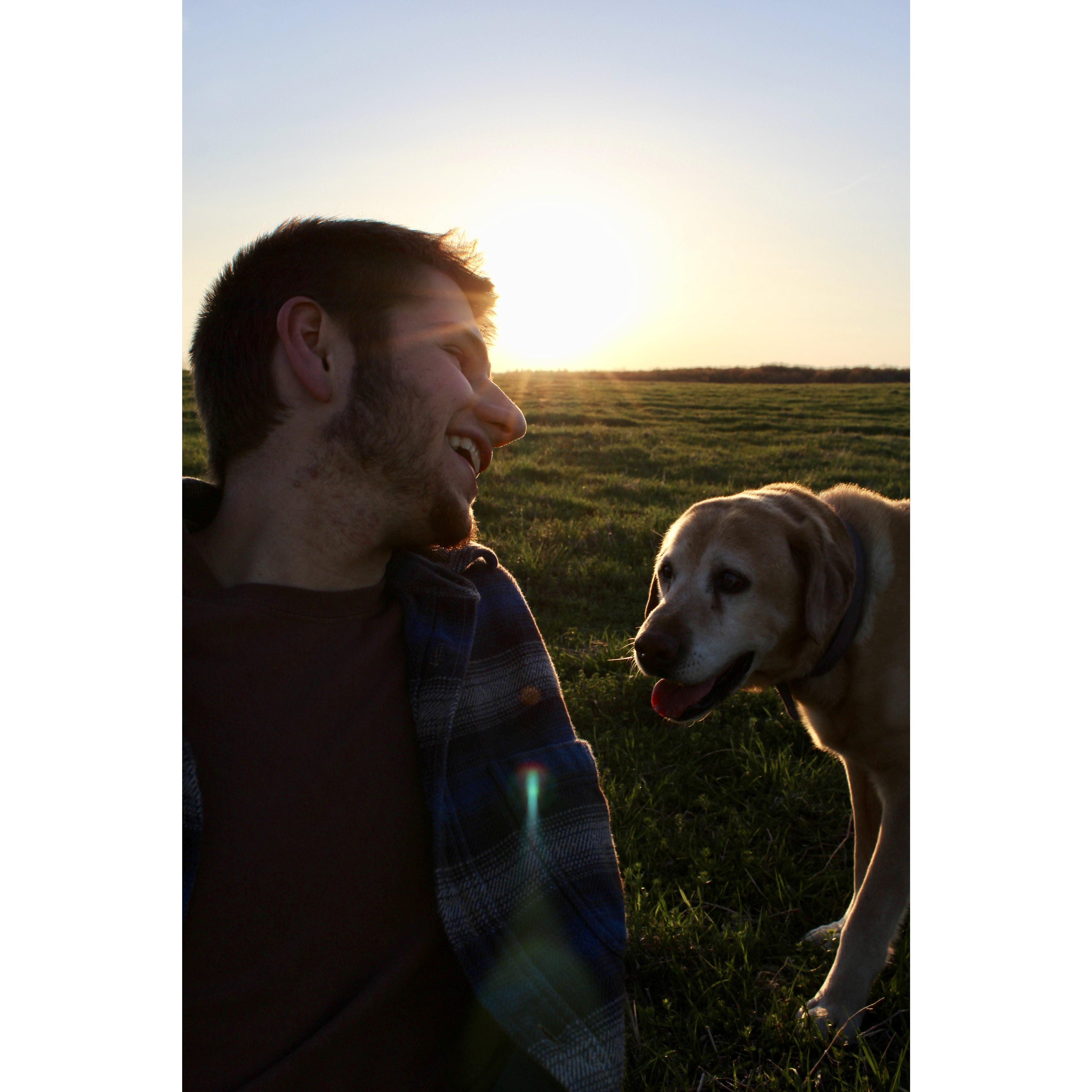 My favorite guy and the best dog ever to exist (est. 2018)