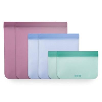 Ello 6PK Reusable Food Storage Bags