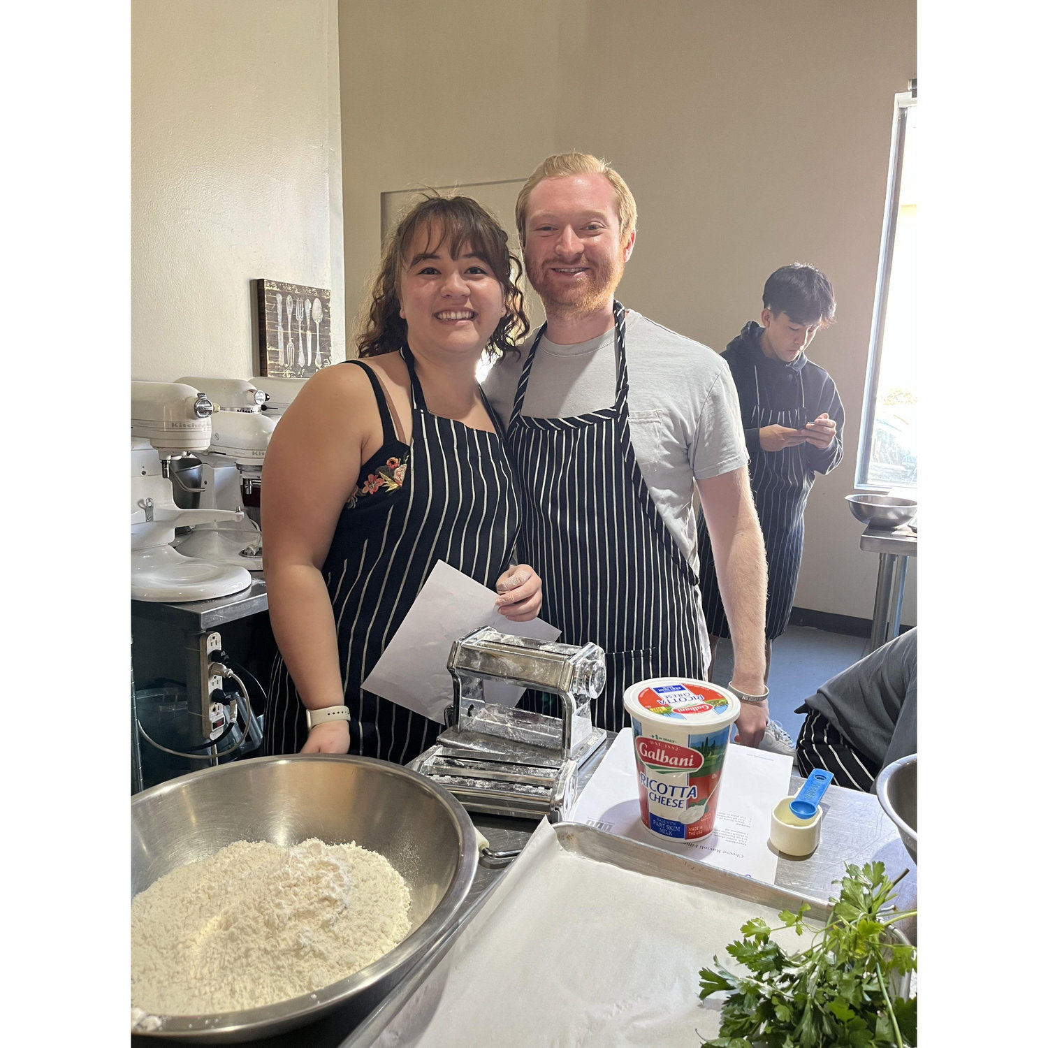 Family cooking class day May 2022