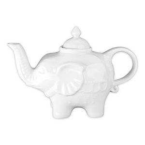 BIA Cordon Blue, Inc - Elephant Porcelain Teapot in White