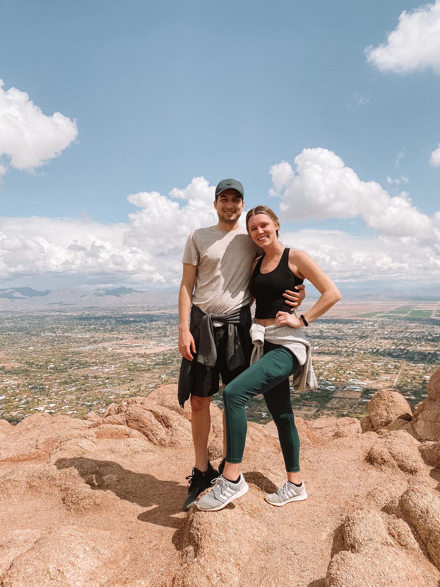 Hiking Camelback Mountain in Phoenix, AZ