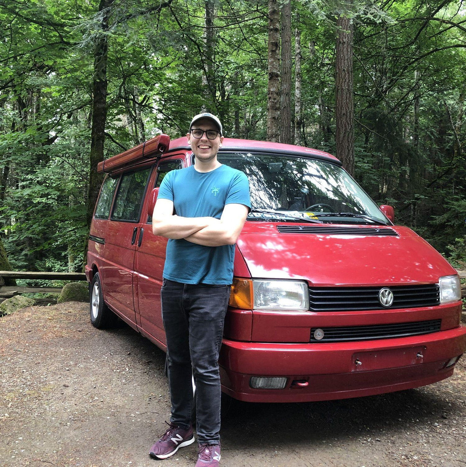 The van that almost killed us!