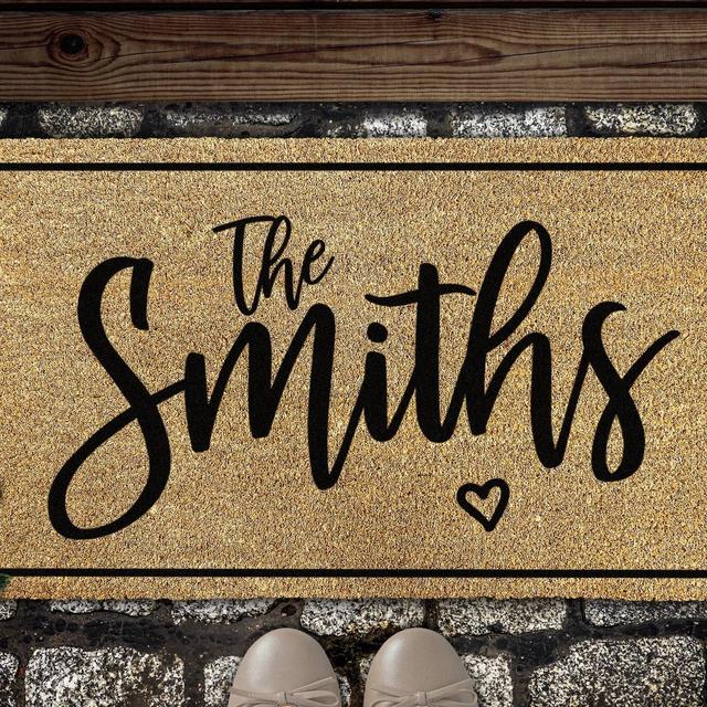 Personalised Doormat | Last Name Doormat | Housewarming Gift | Closing Gift | Custom Family Welcome Mat | Personalized Gift | Custom Doormat