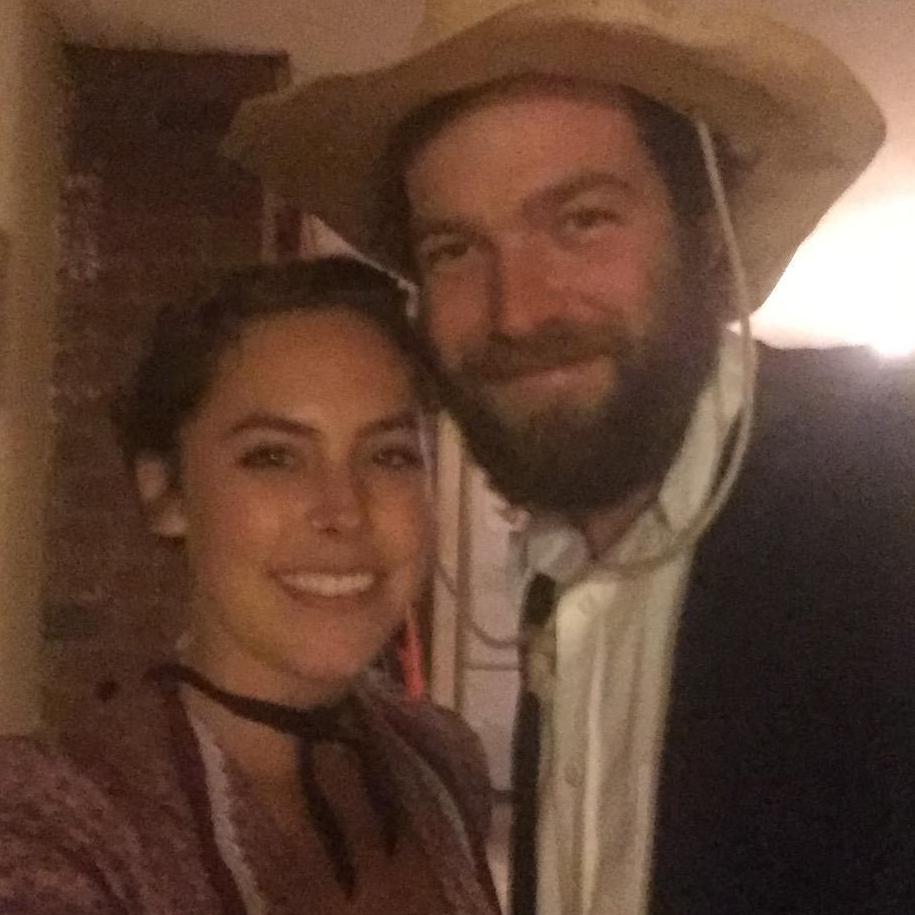 Dressed up for our first Halloween Together