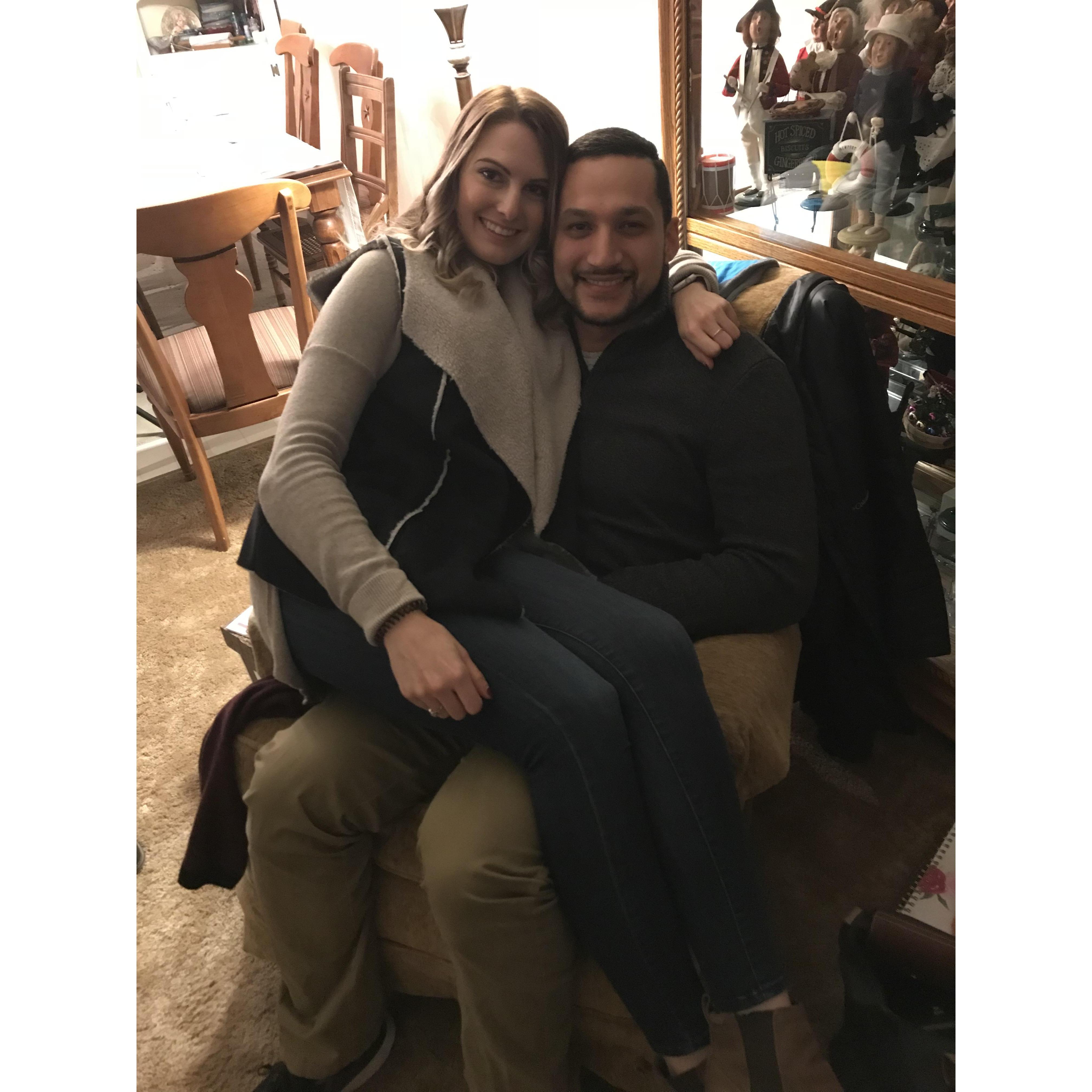 Thanksgiving at Nanny & Papa's 2018.