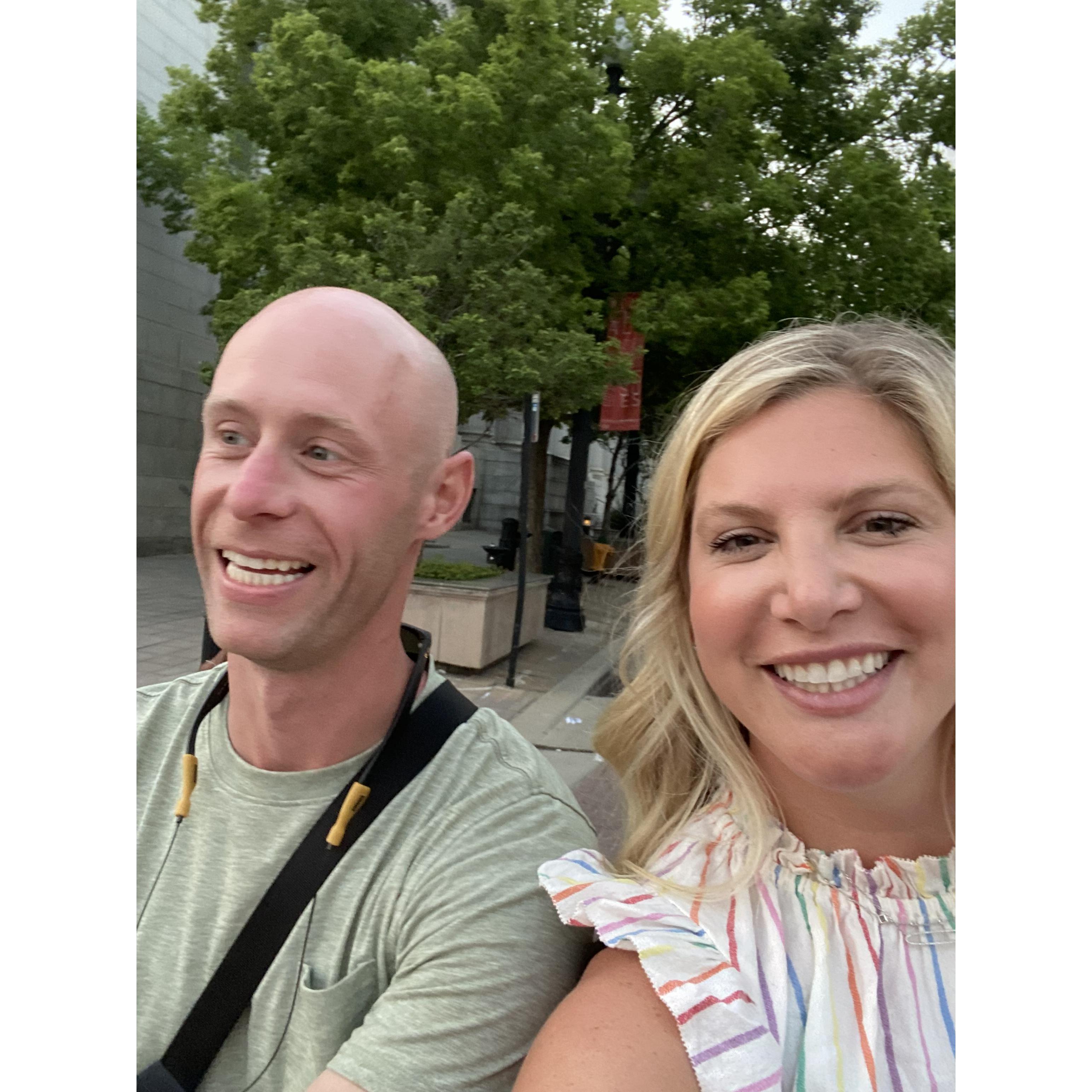 The last few nights of our trip out West we stayed in Salt Lake City and spent the evening scootering around exploring the city.