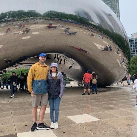 A rainy visit to Chicago