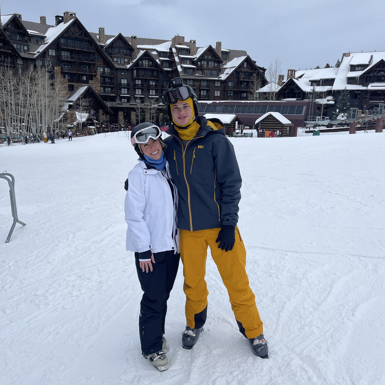 Kathryn's first Seeley family ski trip!