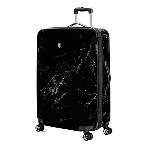 SWISSGEAR 7579 Expandable Hardside Luggage, 28-Inches - Black Marble