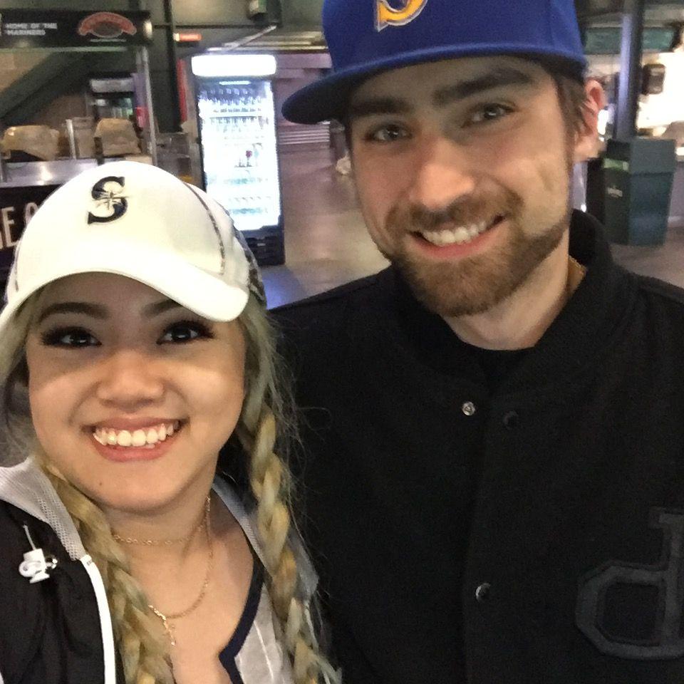 2017 - Our first Mariner’s game together (Sarah’s first ever Mariner’s game!)