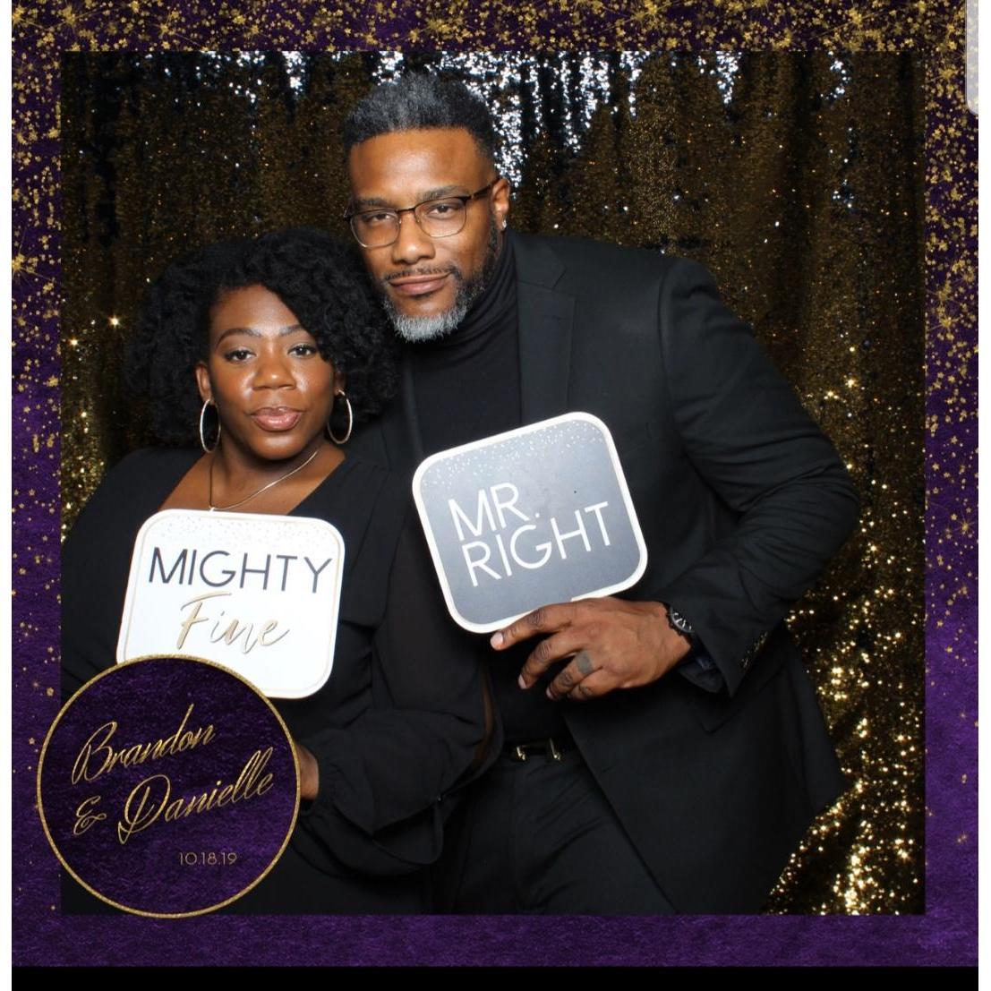Dancing the night away at a friend's wedding