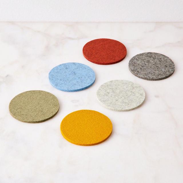 Graf Lantz Felt Coasters, Set of 6
