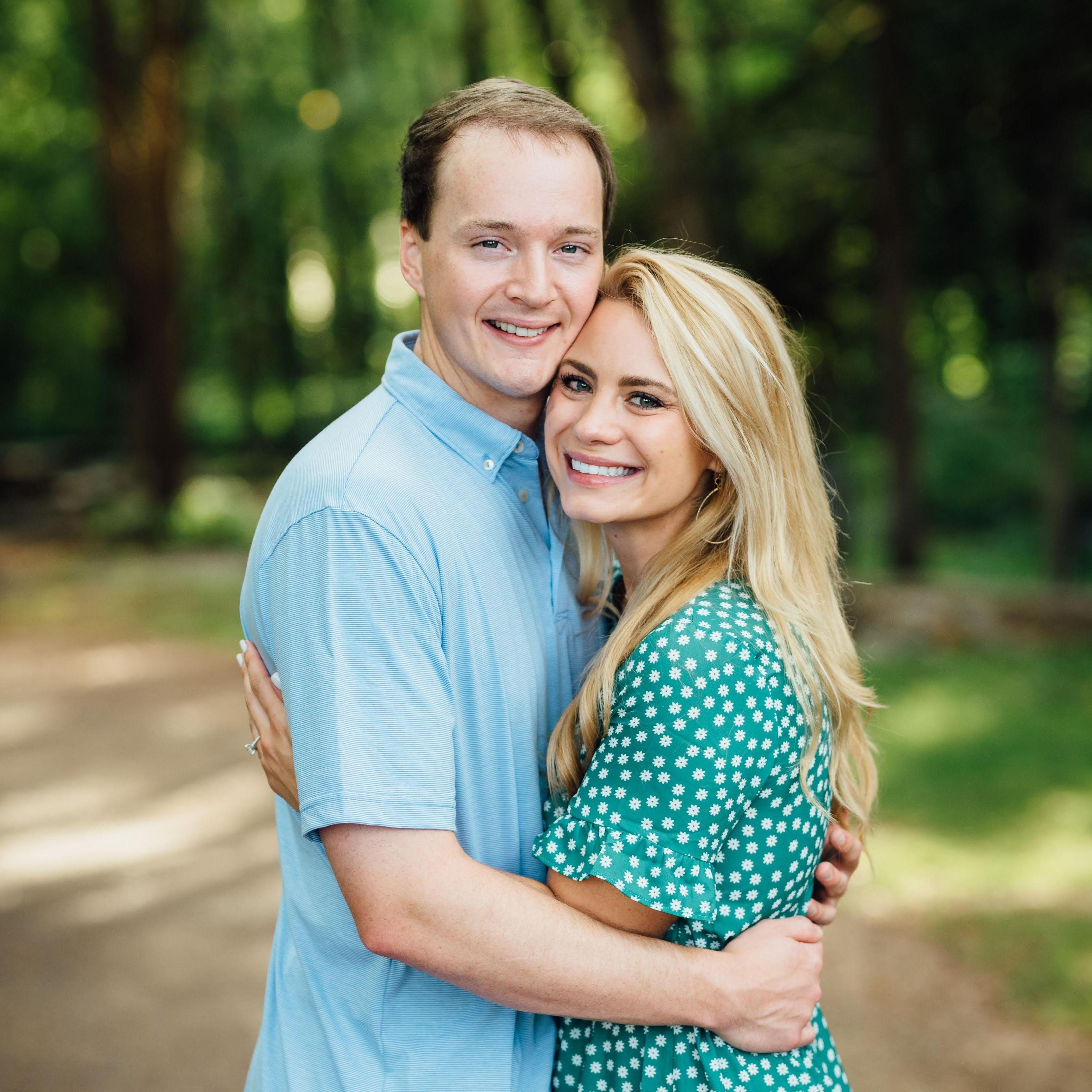 Right after Matt proposed at Arrington Vineyards