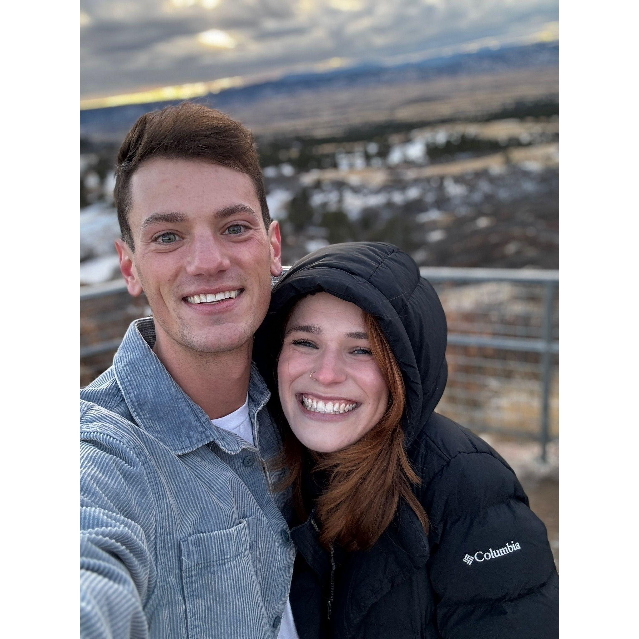 Our first photo together!