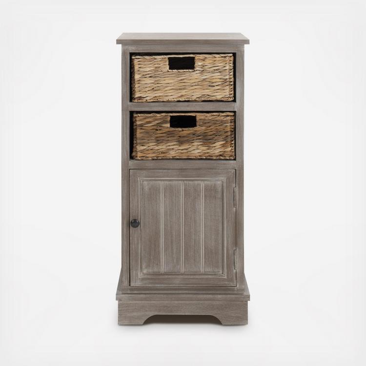 Safavieh Connery Cabinet - Distressed White