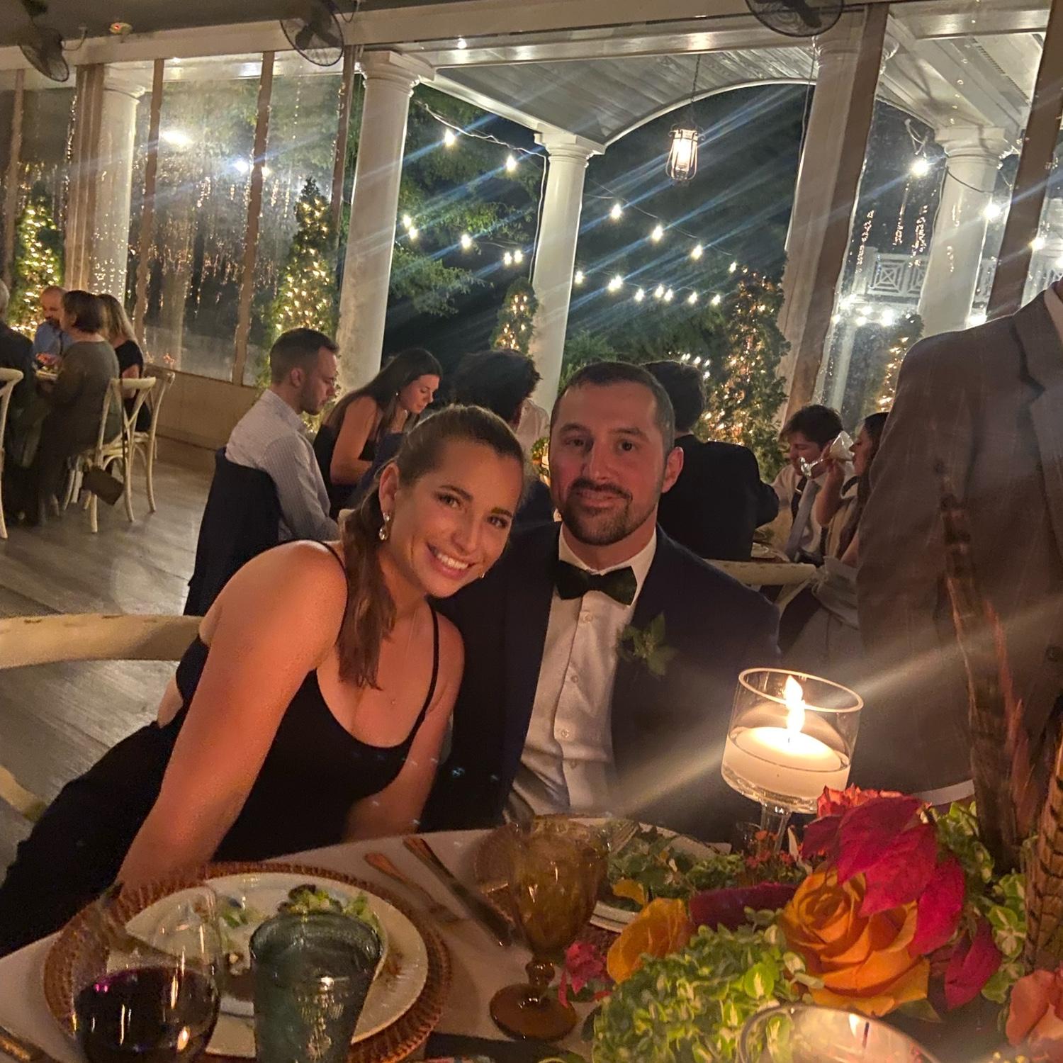 Daniel and Sehrena Bowling’s wedding in October 2023