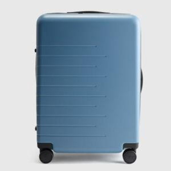 Expandable Medium Check-In Suitcase - Blue