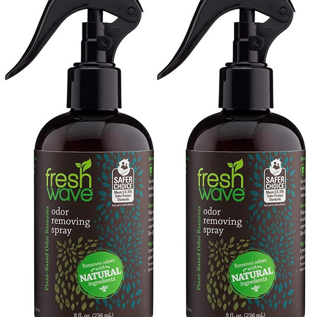 Fresh Wave Odor Eliminator Spray & Air Freshener, 8 fl. oz, Natural Ingredients (Pack of 2)