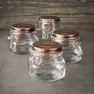 Kinetic Copper Canning Jar Set, 18oz