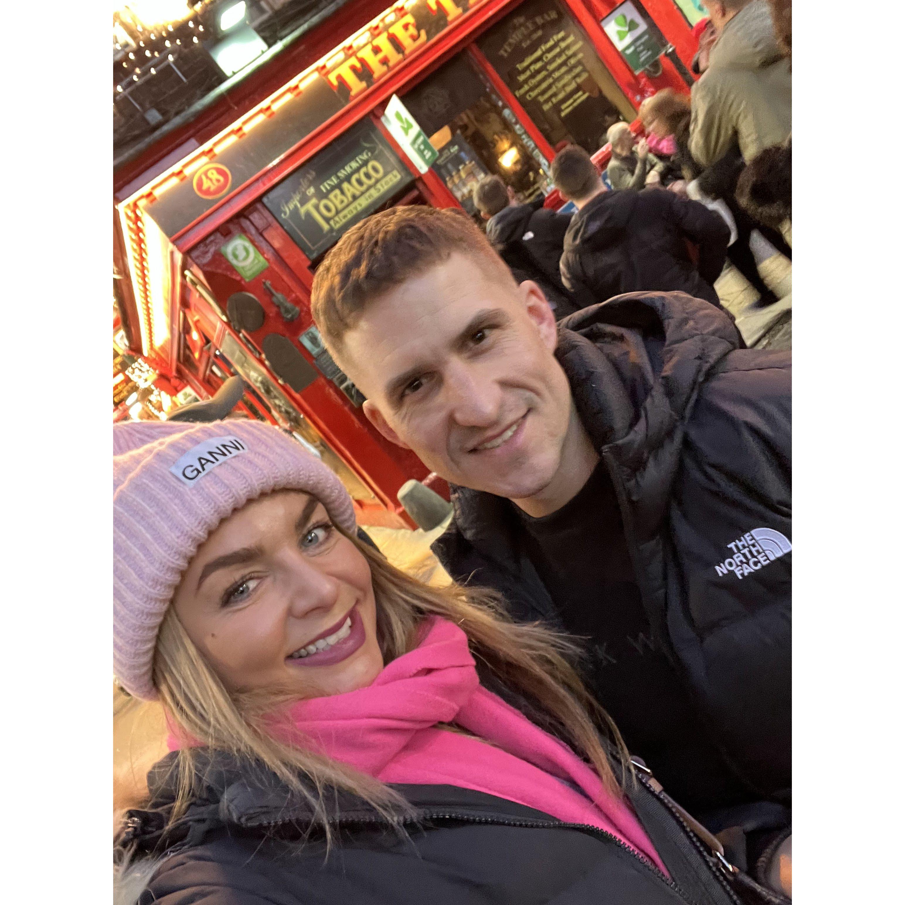 In Dublin for James' birthday