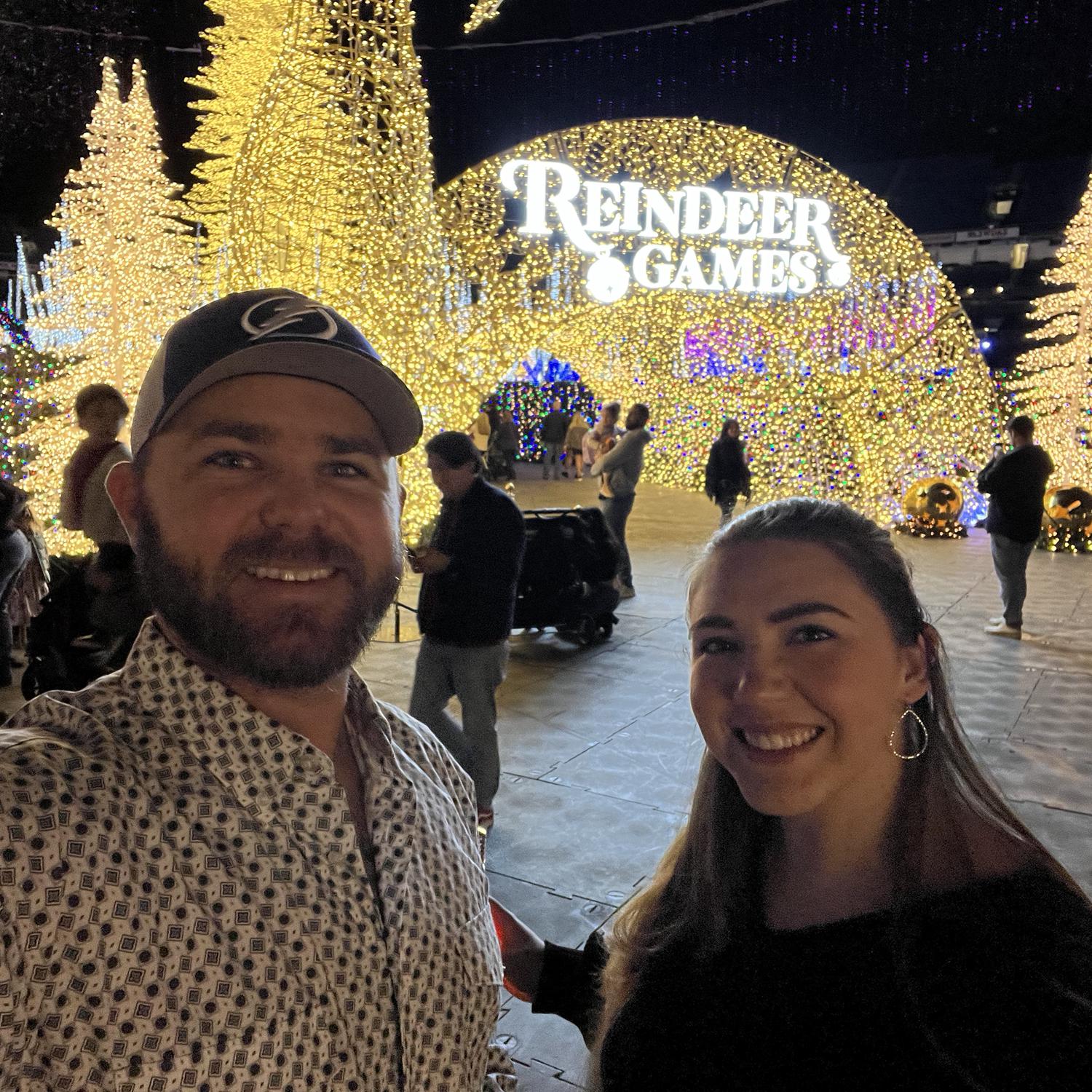 Bradley took Kaitlyn to Enchant for her birthday