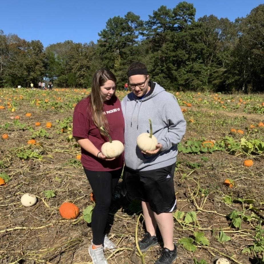 Our first pumpkin patch trip together 🧡