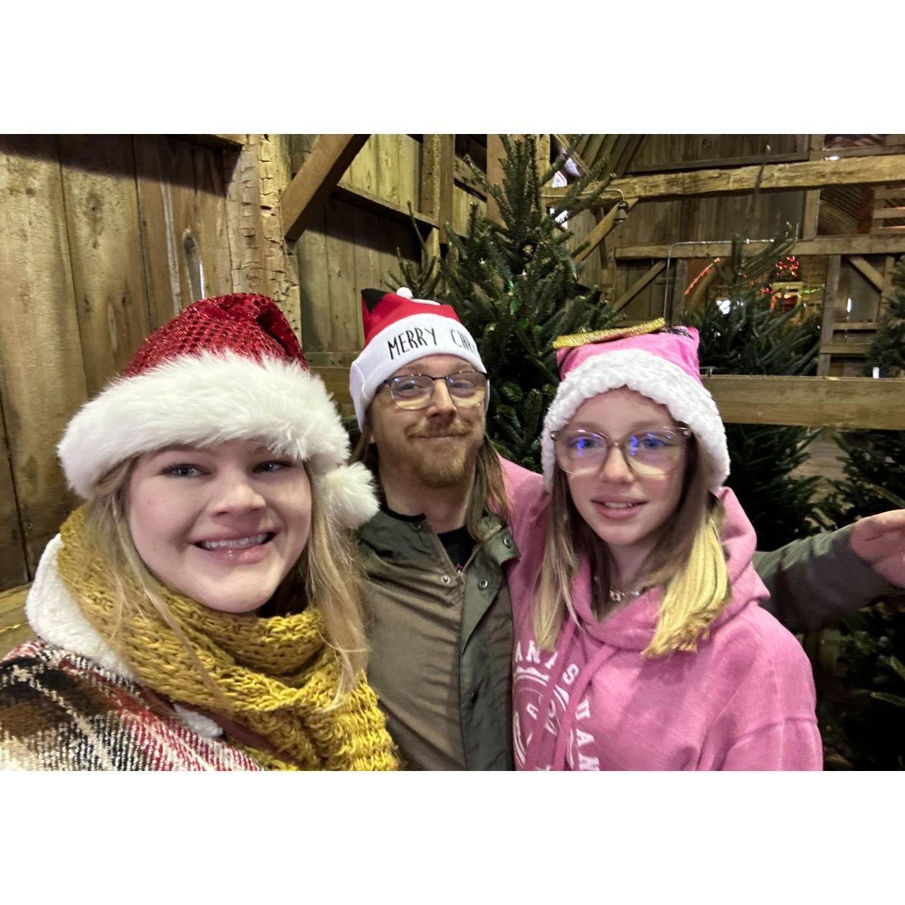 Getting a Christmas tree for our new (old Victorian) home in Illinois