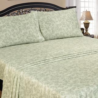 Classic Luxury Paisley 4-Piece Sheet Set