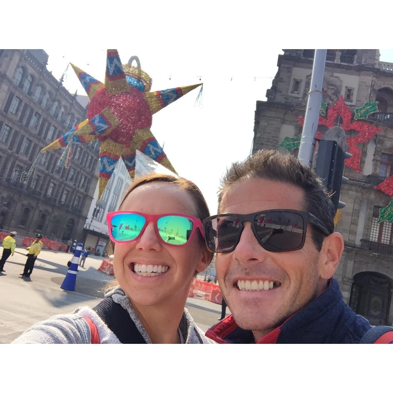 Layover in Mexico City on Christmas vacay way back in 2017!