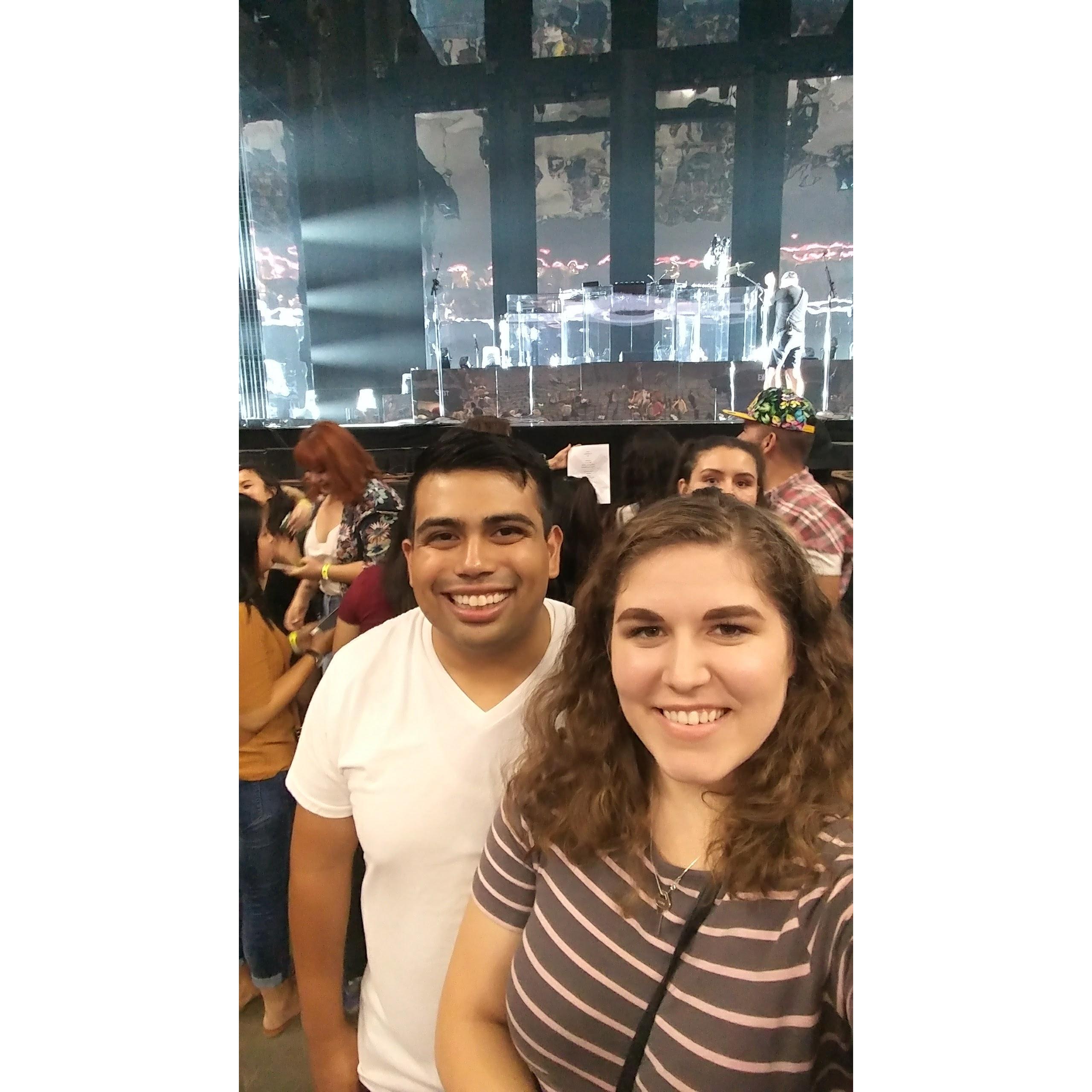 When we went to see the XX together!