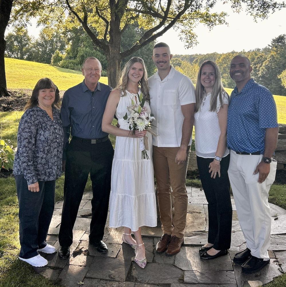 To our biggest supporters, we love you mom and dad! - Spencer, MA 08.2025