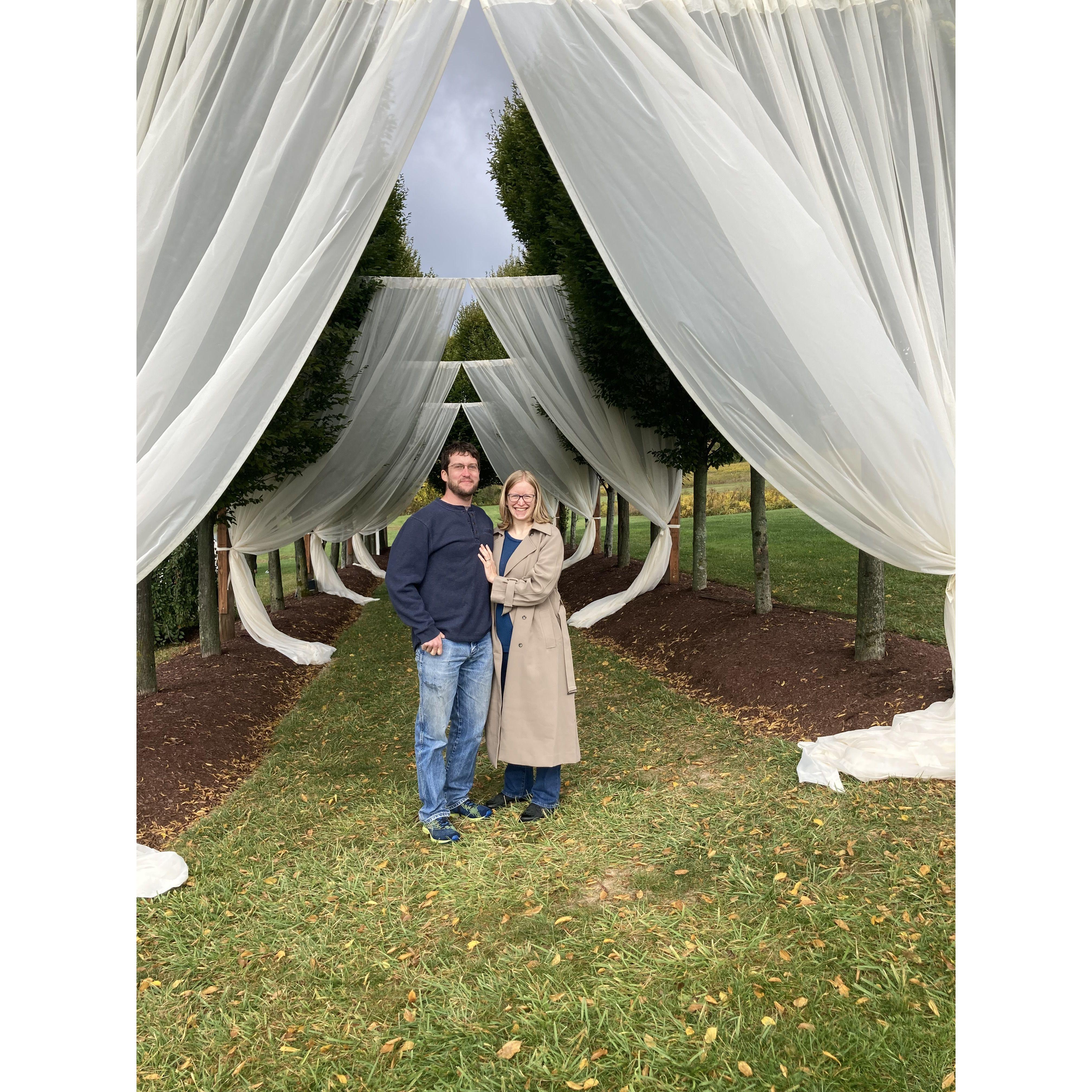 Planning our wedding at Bramblewood