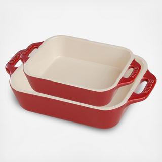 Rectangular 2-Piece Baking Dish Set