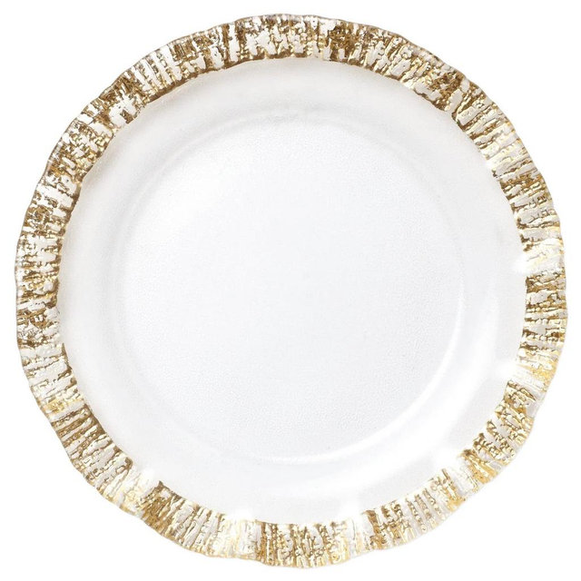 Rufolo Glass Service Plate/Charger