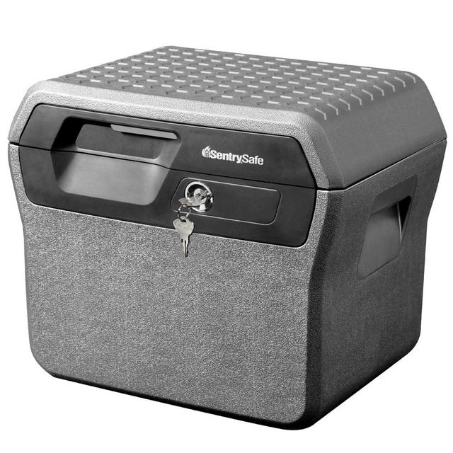 SentrySafe FHW40100 Fire-Resistant File Safe Box and Water-Resistant File Safe Box with Key Lock 0.66 Cu. ft.