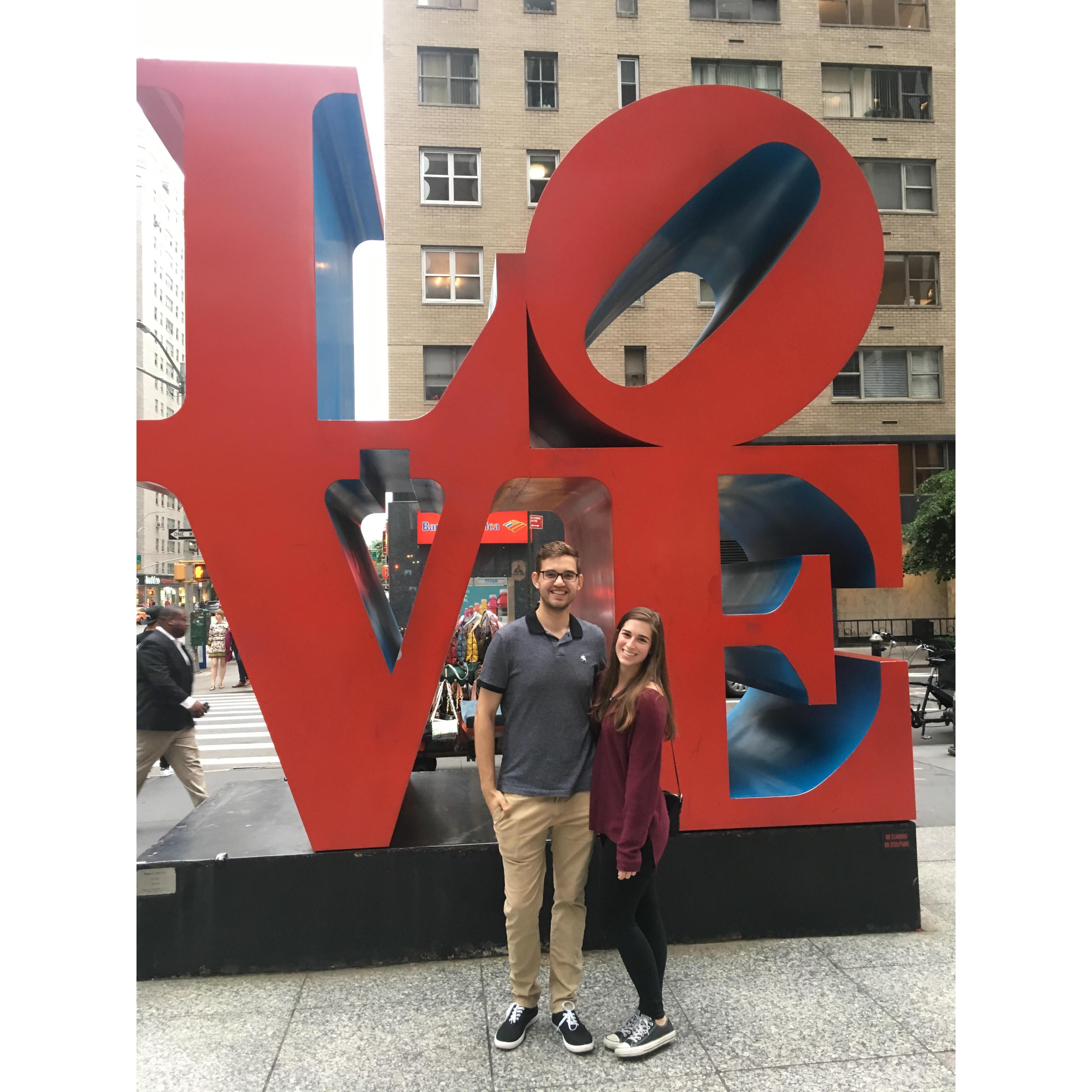 Senior year graduation trip to NYC 2017