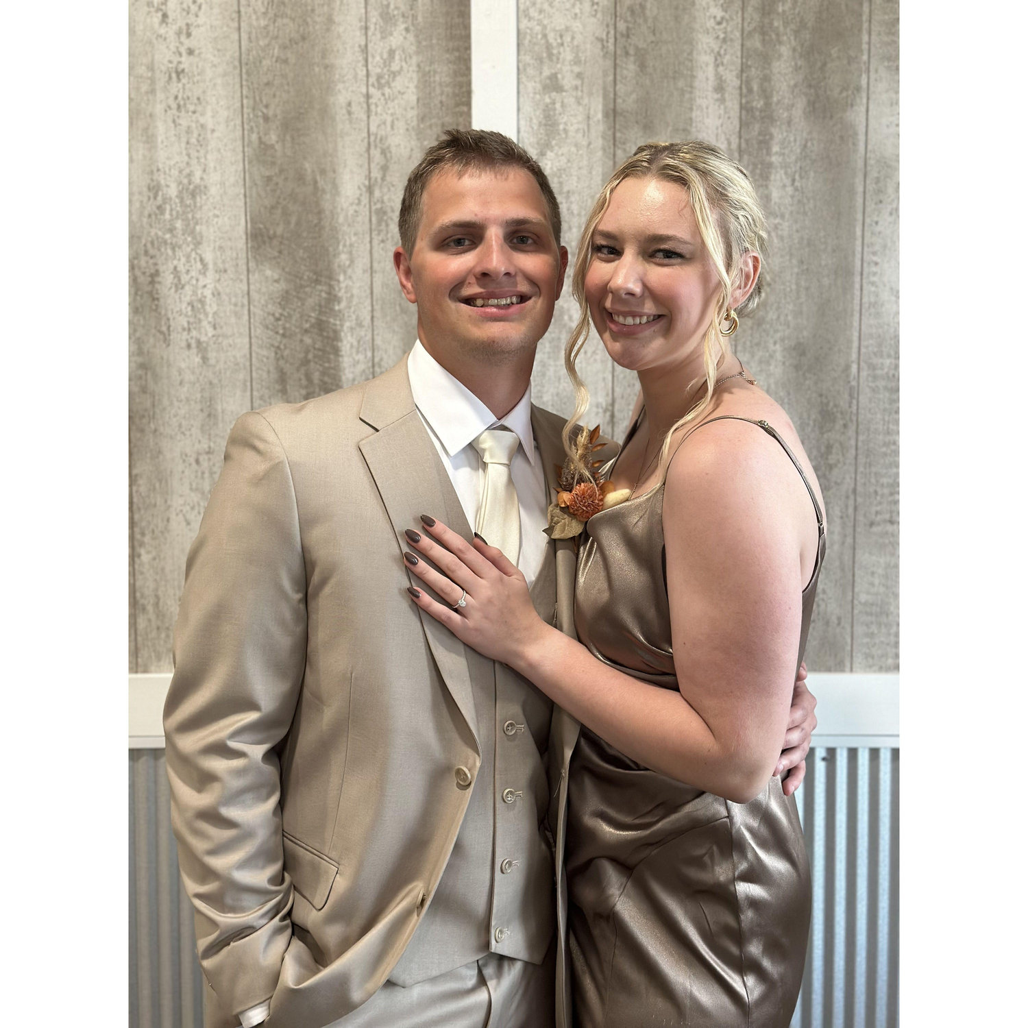 Michael and Jordan's wedding (2 days after we were engaged)