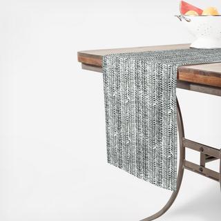 Autumn Rustic Herringbone Table Runner